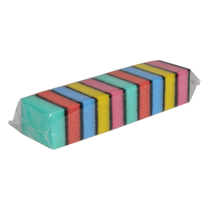 ABENA Multicoloured Sponges Pack of 10