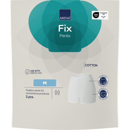 ABENA Fix Cotton Pants with Legs - M