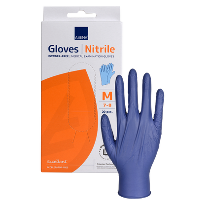 Nitrile Gloves Medium - 10 pairs