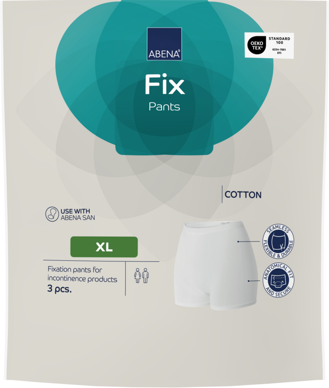 ABENA Fix Cotton Pants with Legs - XL