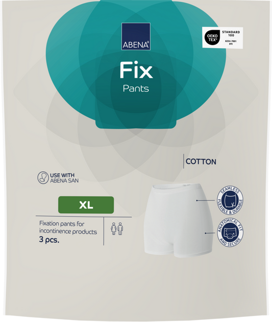 ABENA Fix Cotton Pants with Legs - XL