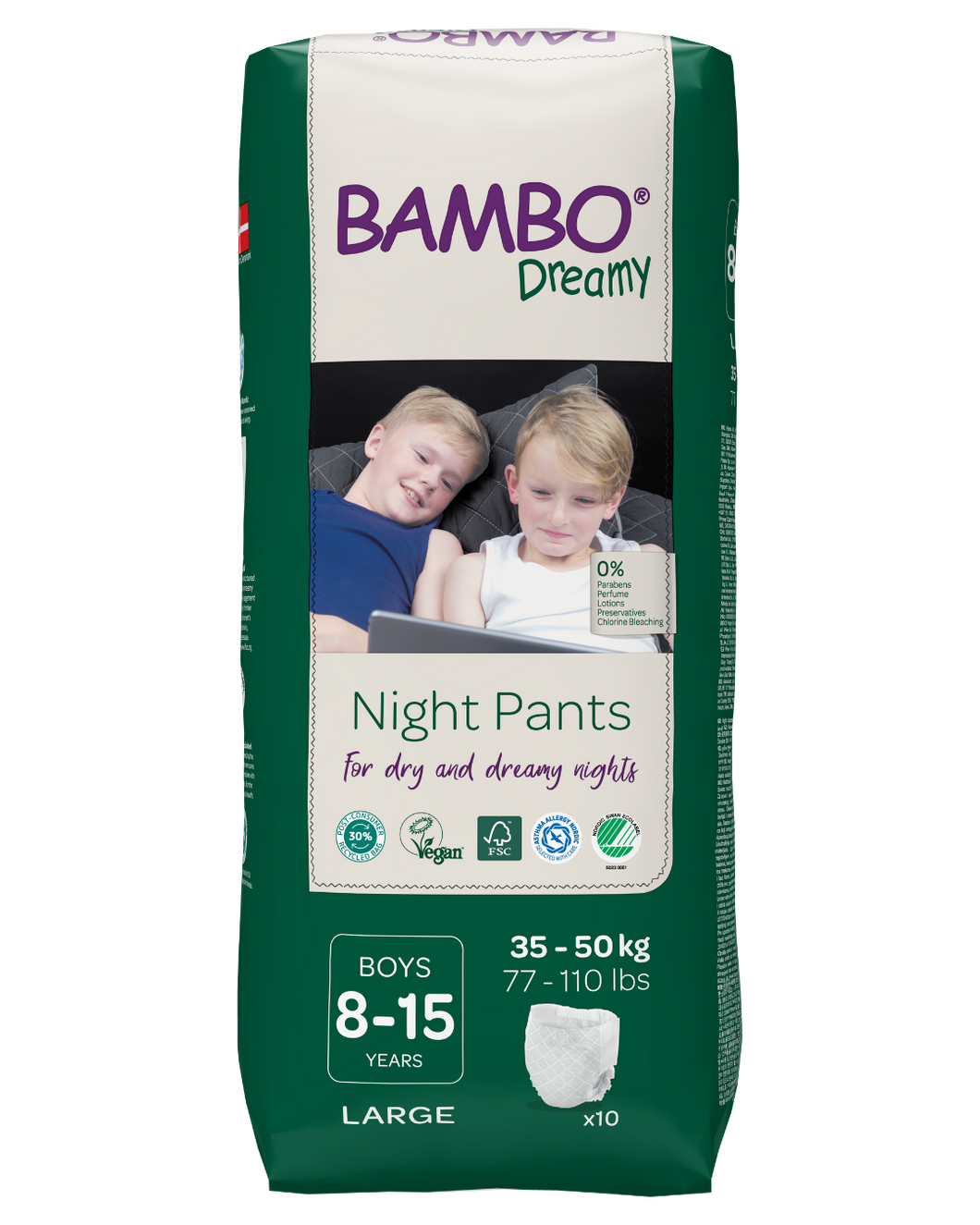 Bambo Dreamy Boy Night Pants (8-15 Years)