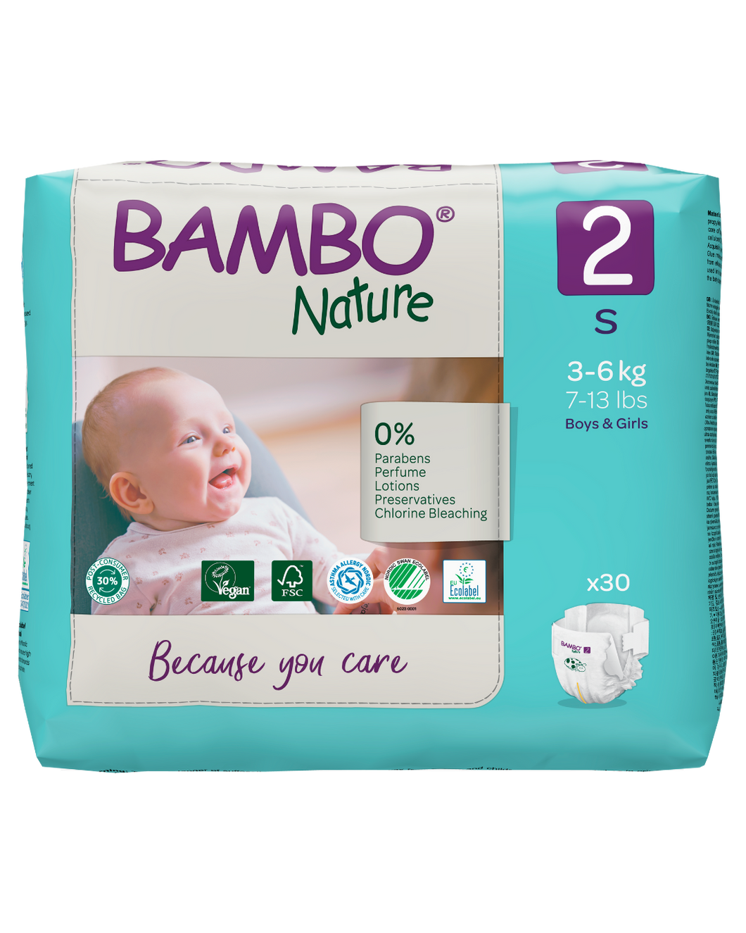 Bambo Nature Size 2 T1 (3-6 kg) desde 6,80 €