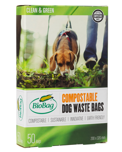 Bio dog waste bag, 20x30 cm - Black