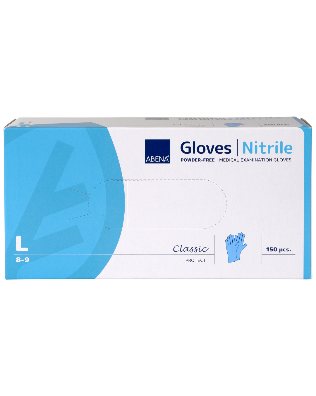 Nitrile Powder Free Gloves - Large (100 Pieces)