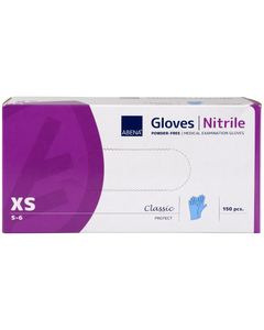 Nitrile Powder Free Gloves - X-Small (100 Pieces)