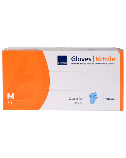 Nitrile Powder Free Gloves - Medium (100 Pieces)
