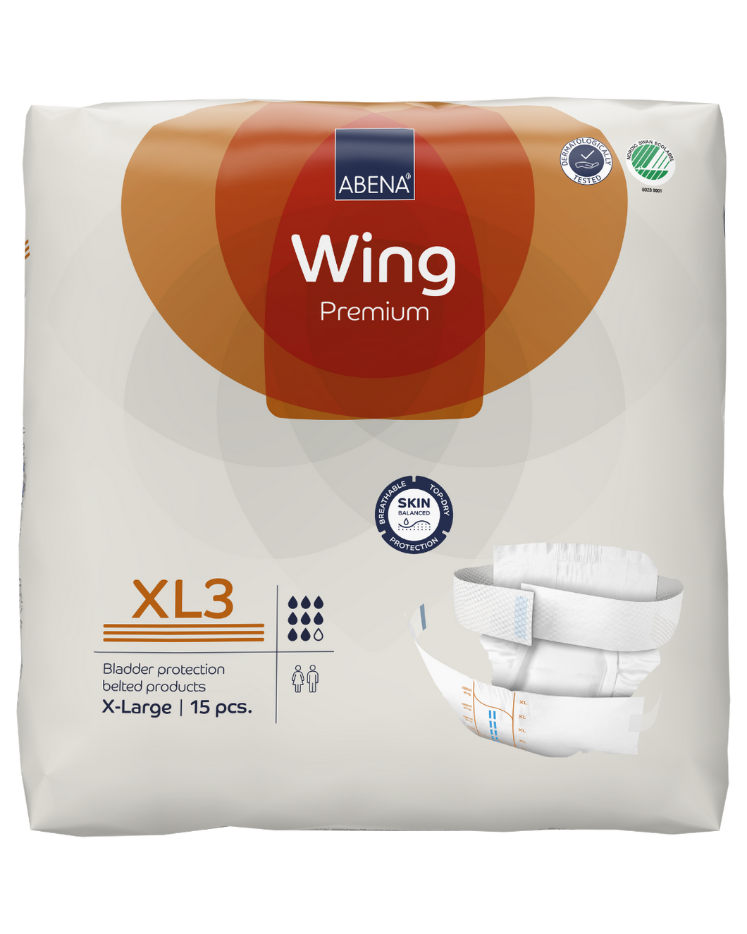 Abena Wing - Extra Large 3 (Waist/Hip size 110-160cm)