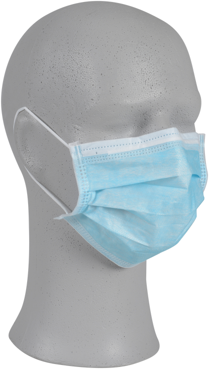 Type IIR Disposable Face Mask with Ear Loops | 3-ply