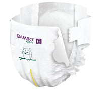 Bambo Nature Eco Nappies - Size 6 (35-66lbs/16-30kg)